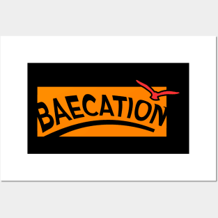 baecation baecay couple vacation Posters and Art